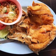 เมนูของร้าน บ้านไม้ริมน้ำ