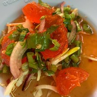 เมนูของร้าน แซ่บเวอร์ยำ20 สัมตำแซ่บหลาย