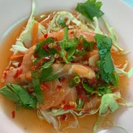 เมนูของร้าน แซ่บเวอร์ยำ20 สัมตำแซ่บหลาย