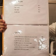 เมนู Hideout Beach Cafe & Bistro