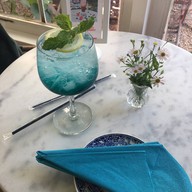 เมนูของร้าน Blue Cafe’ pattaya