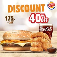 เมนูของร้าน Burger King Impact Muangthong