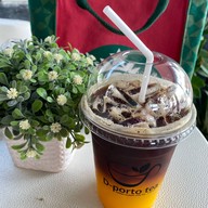 เมนูของร้าน D-porto tea