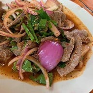 เมนูของร้าน ร้านอาหารบ้านตาสืบ