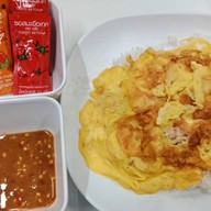 ข้าวไข่เจียว อาหารชุด by รุจี