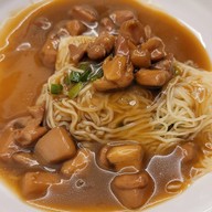 เมนูของร้าน แซ่พุ้น ข้าวหน้าไก่หล็อกหงาทิ้น ศาลเจ้าพ่อเสือ