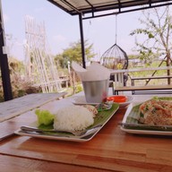 เมนูของร้าน หลังบ้านคาเฟ่