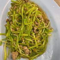 เมนูของร้าน ข้าวต้มผักบุ้งลอยฟ้า  พัทยาเหนือ