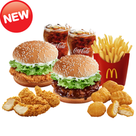เมนูของร้าน McDonald's สุวรรณภูมิ - ภายในประเทศ