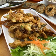เมนูของร้าน ปูนึ่ง ( น้องอีฟ )