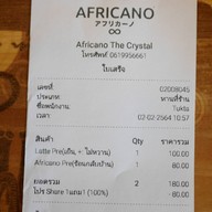Africano Coffee  The Crystal PTT