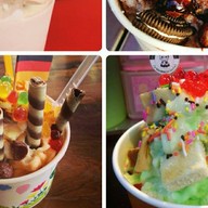 นมสดผลไม้ปั่น