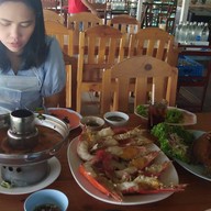 เมนูของร้าน รวยกุ้งเผา