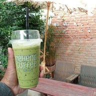 เมนูของร้าน DÉHENG COFFEE