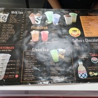 เมนู Mr.Shake สยามสแควร์