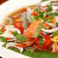 เมนูของร้าน เออ_แล้วแต่มึง ส้มตำ&กะเพราถาด อาหารตามสั่่ง ครบจบที่ร้านเดียว