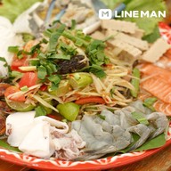 เมนูของร้าน เออ_แล้วแต่มึง ส้มตำ&กะเพราถาด อาหารตามสั่่ง ครบจบที่ร้านเดียว