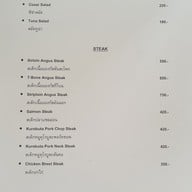 เมนู The Cozy Bistro and Cafe’