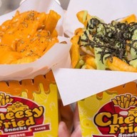 Cheesy fried. .