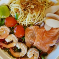 เมนูของร้าน ไฮโซคีโมยำ ปั๊มปตท.ลพบุรีราเมศวร์