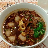 เมนูของร้าน ก๋วยเตี๋ยวเรือฟ้ามุ่ย