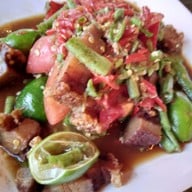 เมนูของร้าน ตำนัว สาขาบางวัว บางวัว