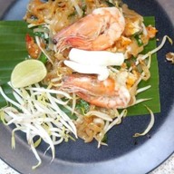 ผัดไทยรสเจ็บ (คาเฟ่เดอแฟง)  บางบอน