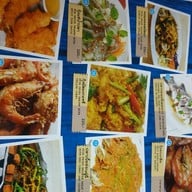 เมนู ผ่องพรรณกุ้งเผา ตลาดกลางอยุธยา