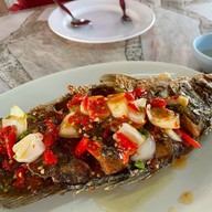 เมนูของร้าน มังกี้ซีฟู้ด อ่างศิลา