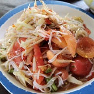 เมนูของร้าน ครกเดียวละเมอ บ้านตลาด