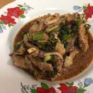 เมนูของร้าน ร้านแซ่บนัว (หลังเเขวง)