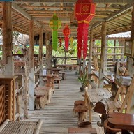 บรรยากาศ ขนมจีนห้อยขา (แพวผ้าฝ้าย)