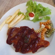 The Kitchen and Coffee Station