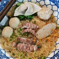เมนูของร้าน โค้วเซียงเกา บะหมี่จ้าวสมุทร