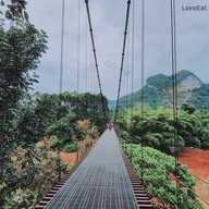 วัดเขาพัง สะพานแขวน