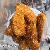 เมนูของร้าน กล้วยทอด เผือกทอด มันทอด บ้านบึง
