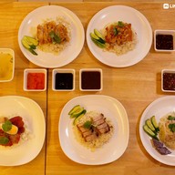 เมนูของร้าน ข้าวมันไก่บันไซ สาขาท่าอิฐ ท่าอิฐ