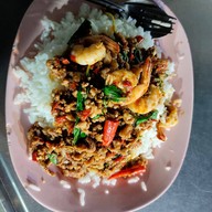 เมนูของร้าน ร้านขาวโภชนา(ตลาดราชาปากน้ำ) ตลาดราชาปากน้ำ