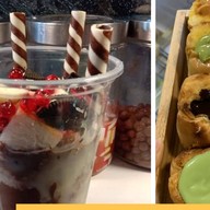 น้ำปั่นเด็กดื้อ & ผลไม้ ( คนละครึ่ง )🥑🍉🍓🍌🥭🍍 ตลาดโรงสี