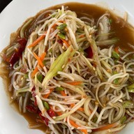 เมนูของร้าน ไก่ย่างสวนแสงสว่างใกล้ปราสาทหินพนมรุ้ง