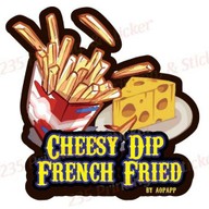Cheesy Dip French Fried Cheese