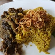 เมนูของร้าน ฟารีดา ข้าวหมกแพะ