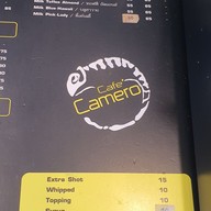 เมนู Camero Cafe Specialty Coffee เดอะทรีบางบอน