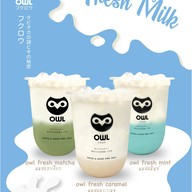 เมนูของร้าน Owl Cha สาขา มอ. ปัตตานี