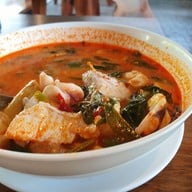 เมนูของร้าน ครัวในสวน อ่างเก็บน้ำบางพระ