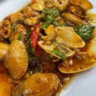 เมนูของร้าน ข้าวต้มผักบุ้งลอยฟ้า  พัทยาเหนือ