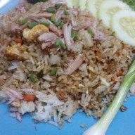 เมนู ข้าวผัดปู  เจ้โบ้  พหล52 บิ้กชีมินิตลาดไทยธานี เพิ่มสิน
