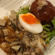 เมนูของร้าน ยำขนมจีน ตลาดหลังบิ๊กซีนครปฐม
