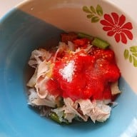 เมนูของร้าน ป้าอู๊ดเย็นตาโฟ บางพระ ไร่กล้วย