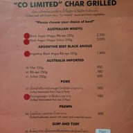 เมนู Co Limited เวลา หลังสวน